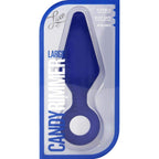 Luxe Candy Rimmer Butt Plug, Indigo, Large