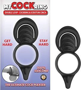 My Cockring Double Cring&Scrotum Cinc Bk