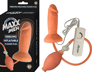 (Wd) Maxx Men Inflatable Pleas Plug Flesh