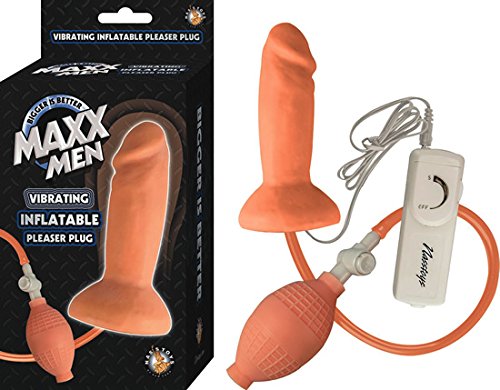 (Wd) Maxx Men Inflatable Pleas Plug Flesh