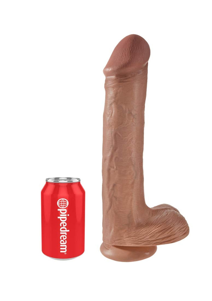 Pipedream Products King Cock With Balls 13 Inch Tan