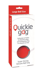 Quickie Ball Gag Medium Black