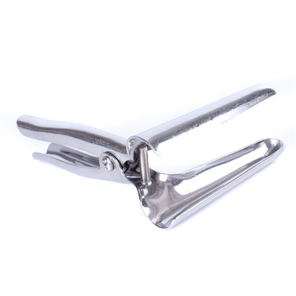Back Court G Point Anal Plug Metal Stainless Steel Anal Enema Adult Fetish Kinky Expand Anal Sex Toy (Silver)