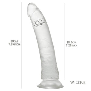 G Spot Realistic Jelly Dildo With Strong Suction Cup Flexible Penis Harness Compatible Anal Adult Sex Toys For Women