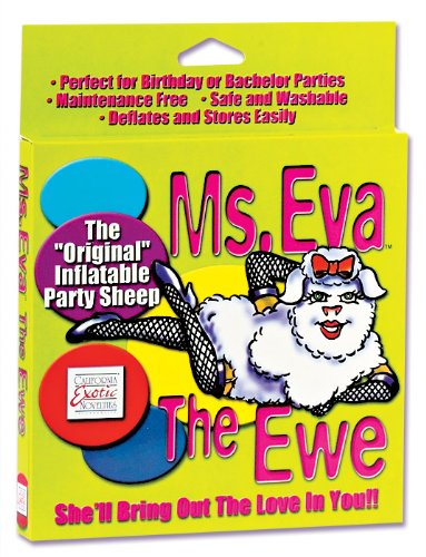 California Exotics Ms. Eva The Ewe Inflatable Sheep