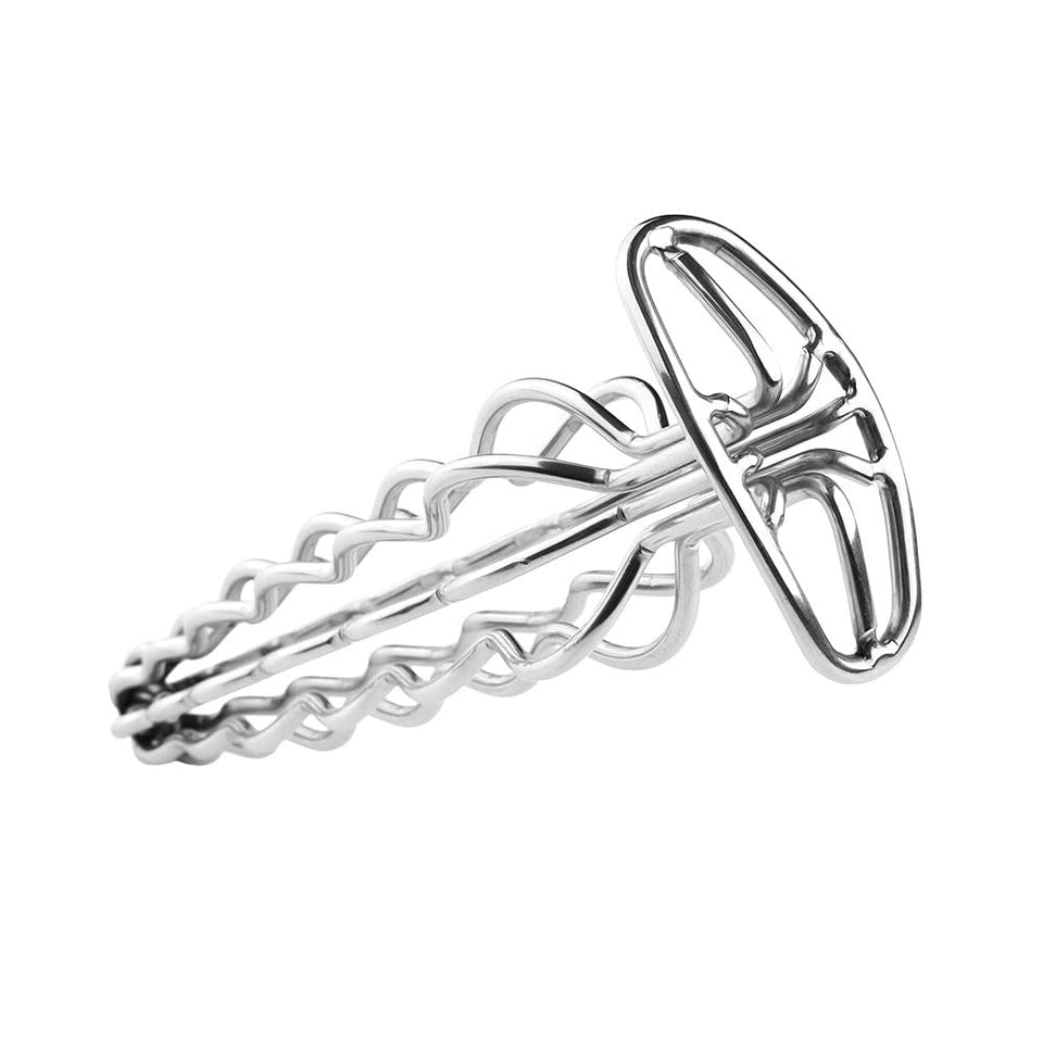 Long Strip Metal Enema Anal Plug Anal Dilation Vaginal Dilator, Anus Peep Adult Sex Toy