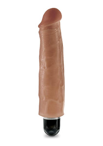 (D) King Cock 7 In Vibrating Stiffy Tan
