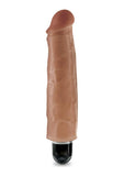(D) King Cock 7 In Vibrating Stiffy Tan