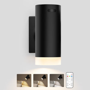 Afyuol Battery Operated Wall Sconce Cct Dimmable Wireless Reading Light, Rechargeable Led Wall Light With Magnet Ball, Picture W