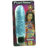 Pearl Shine Peter 5 Inch Vibrator Waterproof, Blue