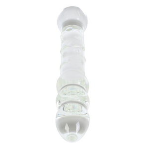 Aptitan Large Balls Glass Dildo Big Crystal Penis G-Spot Stimulator Anal Plug Butt Expander Sex Toy (Large)