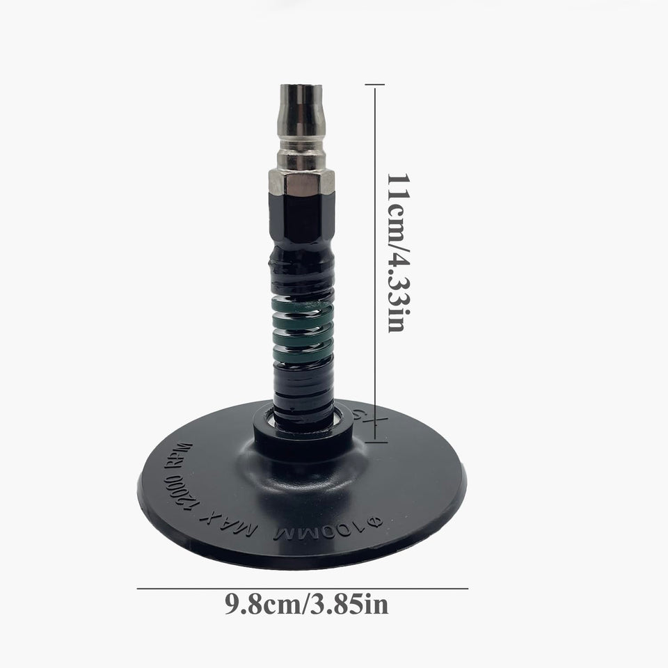 TenFruit Vac-u-Lock Connector to 3.86 '' Suction Cup with Quick Air Sex Machine Attachment to Universal Dildo Masturbator Holder