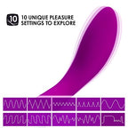 Lelo Mona Wave Personal Massager Vibrator For Women, G Spot Vibrator With Wavemotion Technology Silent Vibrator Sex Toy With 12 Vibration Patterns, Deep Rose