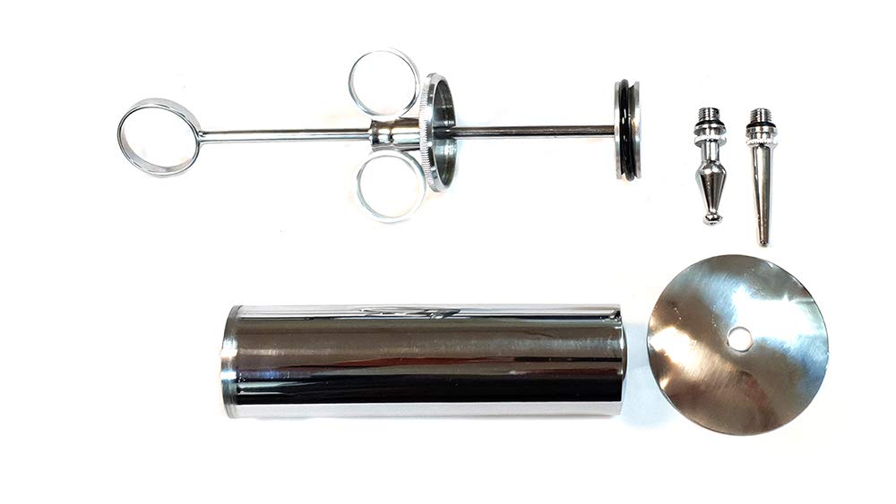 Rouge Stainless Steel Enema Syringe