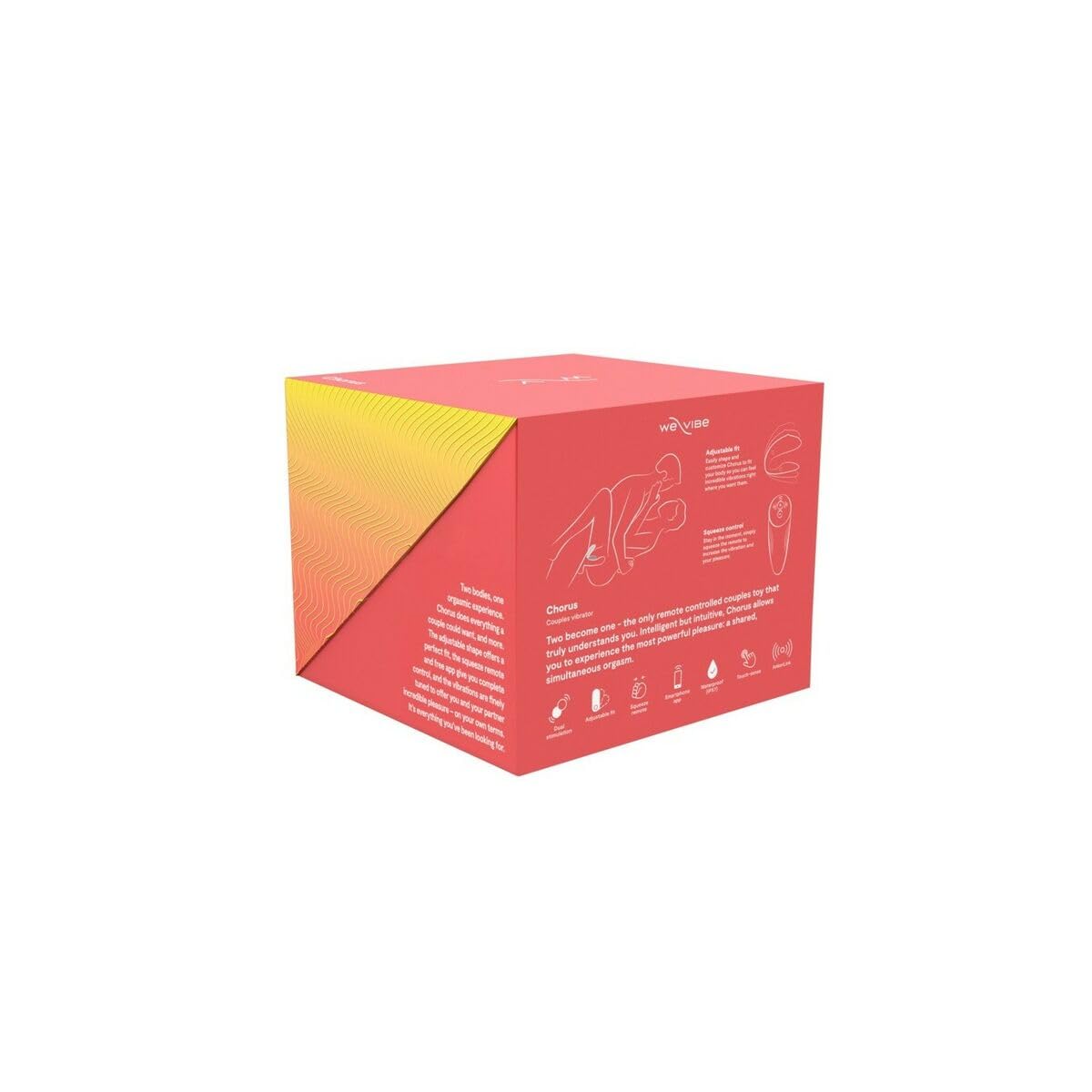 We-Vibe Chorus Couples Vibrator Coral