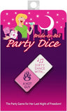 Bride To Be Party Dice Game
