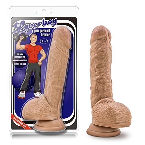 Blush Loverboy 9 Inch Realistic Suction Cup Dildo