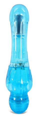 Multi Speed Soft Flexible Vibrator - G Spot Stimulator - Waterproof - Sex Toy For Women - Sex Toy For Adults (Blue)