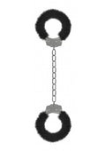 Ouch! Beginner'S Legcuffs Furry, Black