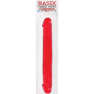 Basix 12In Double Dong (Red)