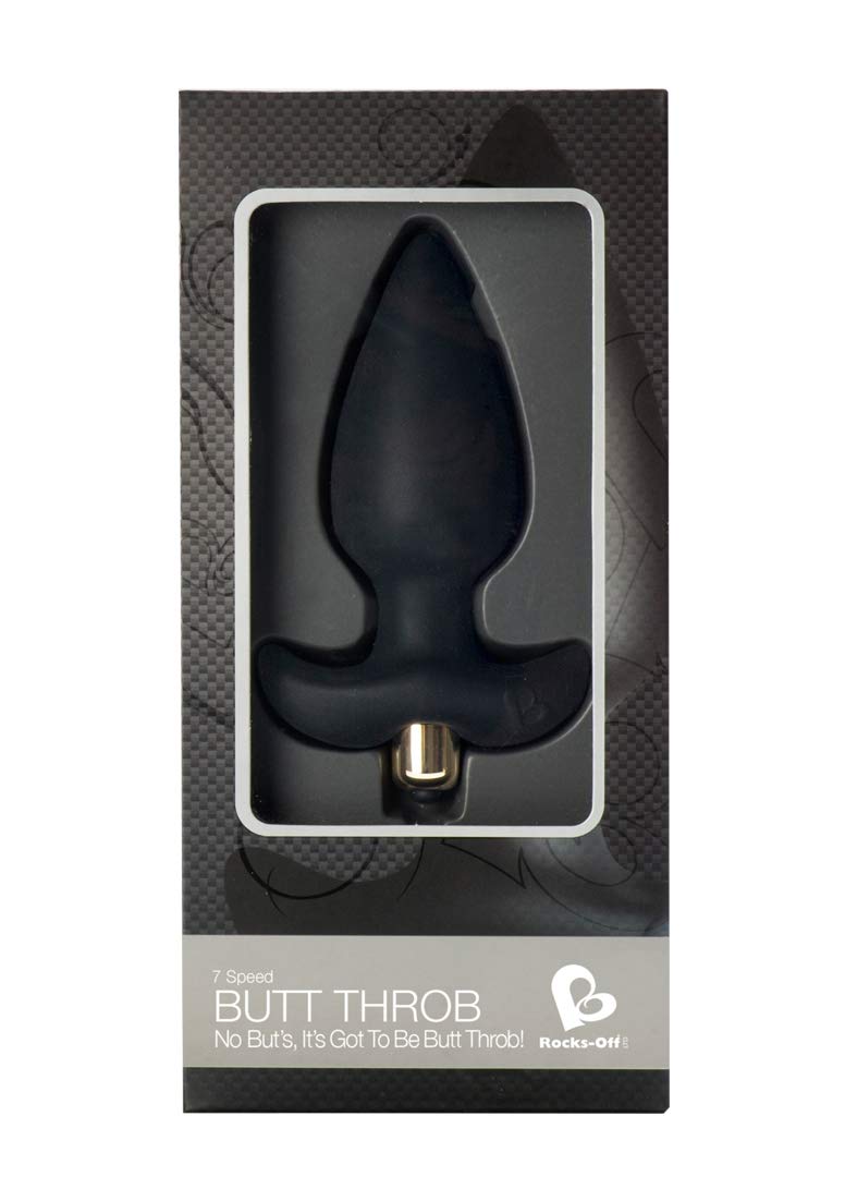 Rocks Off Butt Throb, Black