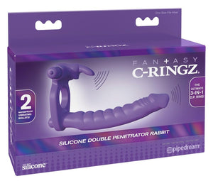 Fcr - Silicone Double Penetrator Rabbit