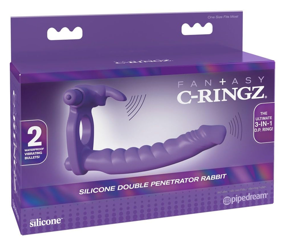 Fcr - Silicone Double Penetrator Rabbit