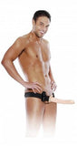 Pipedream Fetish Fantasy Series Vibrating Hollow Strap-On Flesh 10 Inch