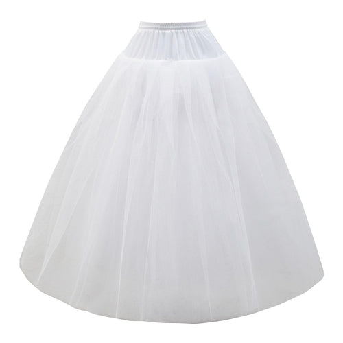 Aprildress A-line Hoopless Petticoat crinoline Underskirt Slips for Wedding Dress PPT026