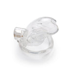 Male Chastity Device Cock Cage - Lock Love Average Size Chastity Cage with 3 Active Rings & Keys Adult Sex Toy for Men PC Plasti