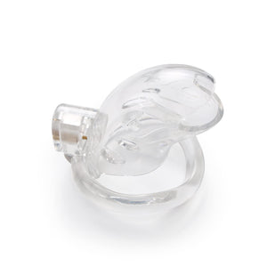 Male Chastity Device Cock Cage - Lock Love Average Size Chastity Cage with 3 Active Rings & Keys Adult Sex Toy for Men PC Plasti