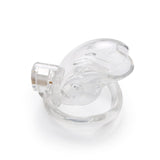 Male Chastity Device Cock Cage - Lock Love Average Size Chastity Cage with 3 Active Rings & Keys Adult Sex Toy for Men PC Plasti
