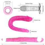G Spot Dildo Vibrator Anal Plug Beginner Set 17 PCS Butt Plugs Sex Toy Training Kit- G Spot for Beginner Adult Unisex Women and