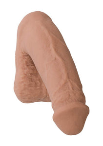 Doc Johnson - Pack It - Prosthetic Flaccid Penis - Realistic Size And Feel - Lite (110 G) - Caramel