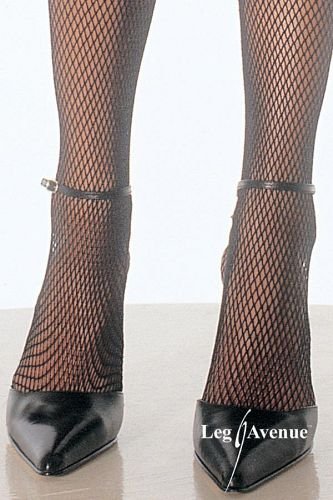 Bow Top Fishnet Thigh Highs