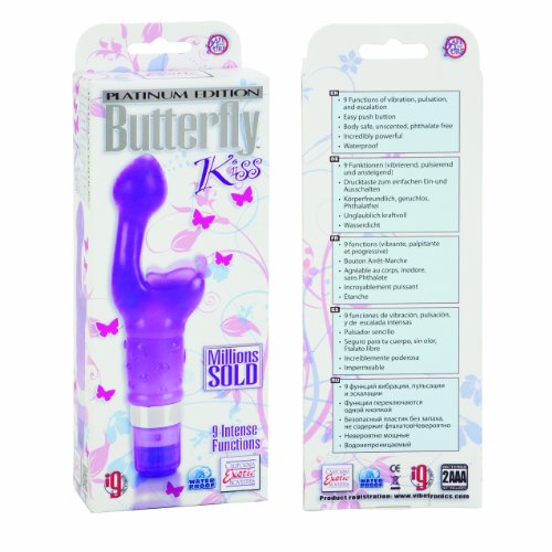 Platinum Butterfly Kiss Purple