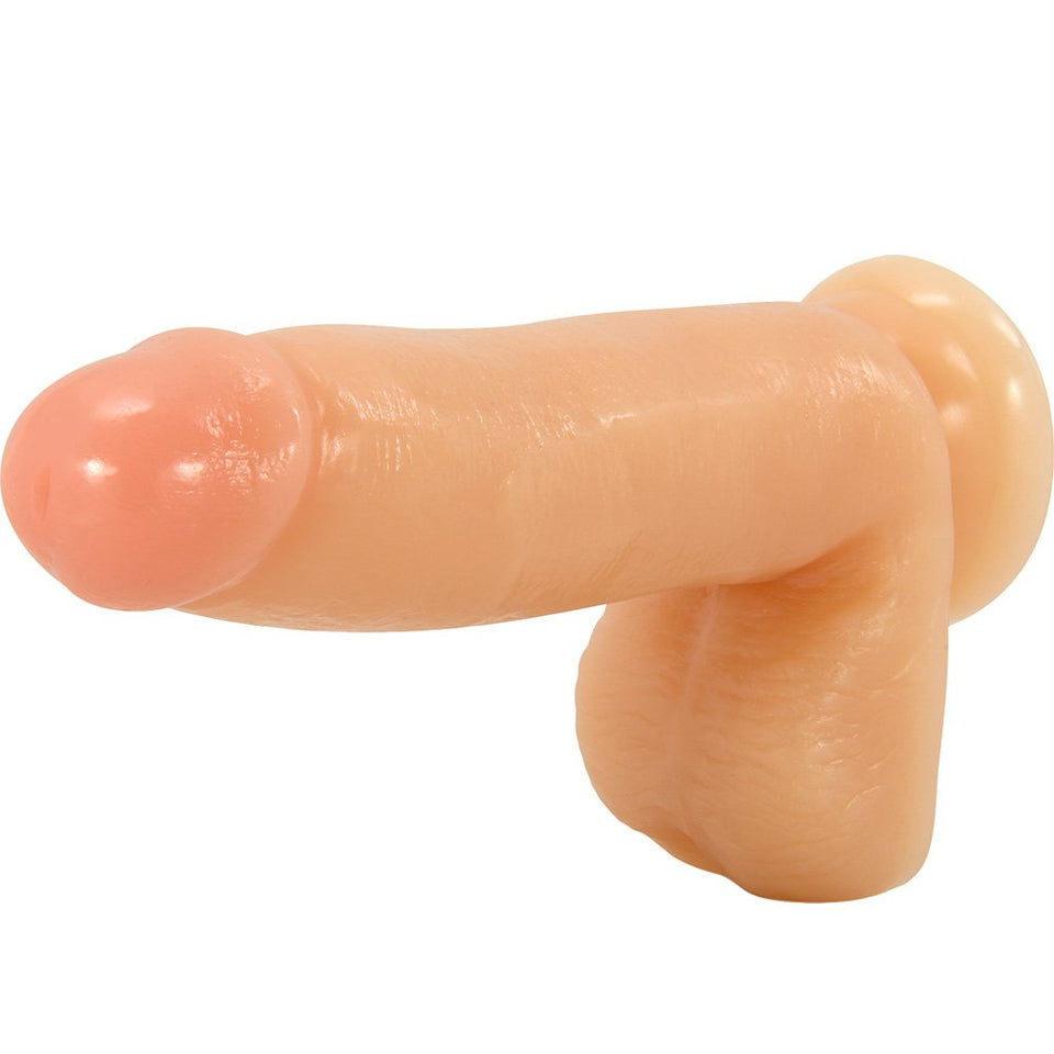 B Yours Stewart Suction Cock Bulk Dildo, Beige