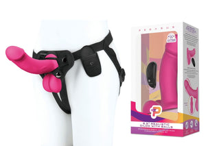 Electric Eel Inc. 75943: Pegasus Realistic Dildo With Pink Balls