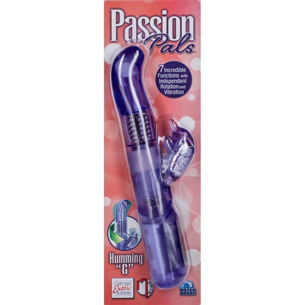 California Exotic Novelties Passion Pals Humming ''G'', Purple