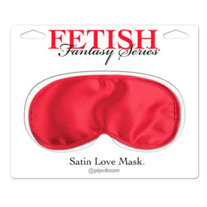 Ff Satin Love Mask Red