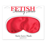 Ff Satin Love Mask Red