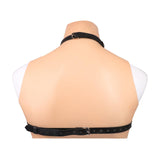 Kutocesy Sex Restraints Leather Adjustable BDSM Corset Gear & Accessories for Adult Couples Kinky Sexy Toy Role Play Game Tool (