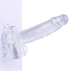 8.2 '' Long G-spot Dildo, Body Safe Material, Lifelike Skin-Touching Feeling, Powerful Suction Cup Dildo for Hands-Free Play & A