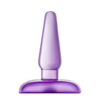 Blush Novelties B Yours Eclipse Pleaser - 4 Inch Soft Beginner Small Tapered Anal Butt Plug - Easy To Insert - Narrow Base Comfo