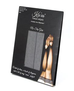Kixies Lois Black With Back Seam Size A