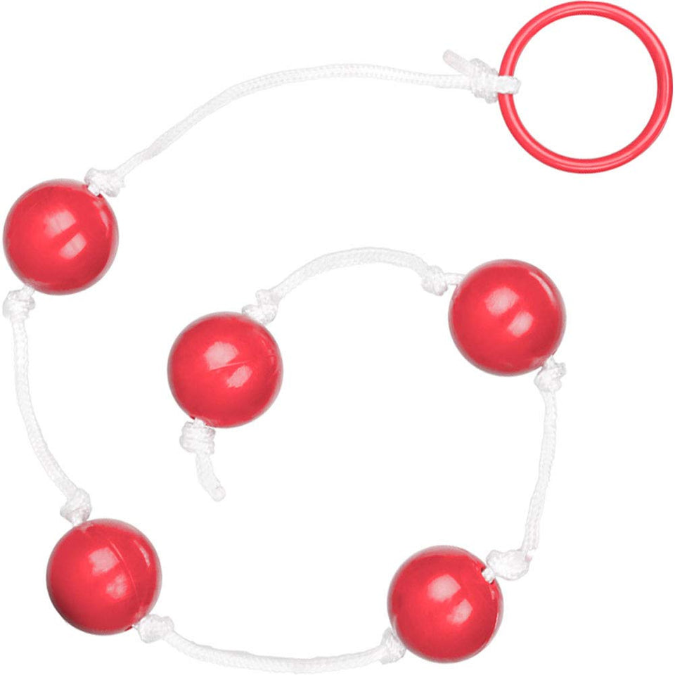 Anal Beads-Med-Asst Colors