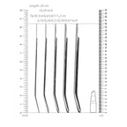 Urethral Sounding Metal Dilator Set
