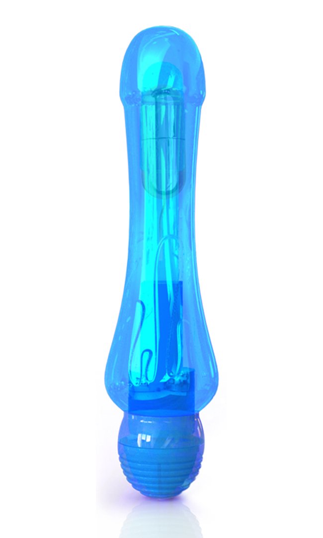 Multi Speed Soft Flexible Vibrator - G Spot Stimulator - Waterproof - Sex Toy For Women - Sex Toy For Adults (Blue)
