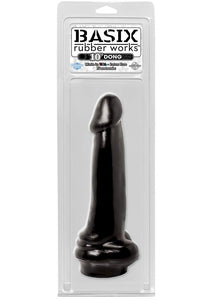 Basix Rubber Works 10-Inch Dong Black