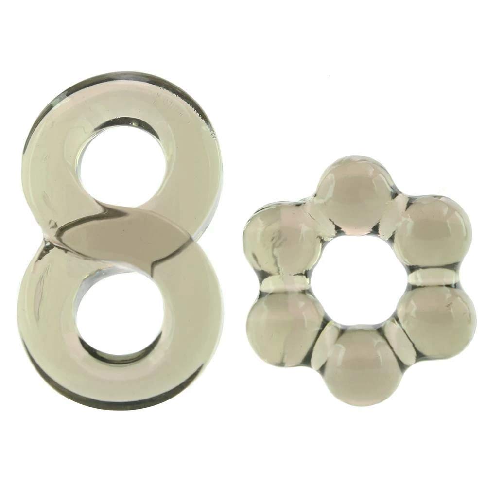 Classix Performance Cock Ring Set Smoke